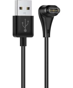 Кабель Reach USB-A для часов Garmin Watch 1,0 м черный Smart pūlksteņu aksesuāri