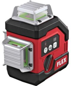 Krustveida lāzera nivelieris Flex ALC 3/360-G/R; 12V; IP54 zaļš Измерители расстояния, приборы