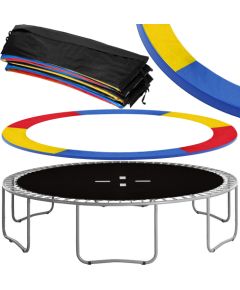 Atsperu pārvalks batutam Springos TP-8FT 244 CM MULTI 8FT Batuti un aksesuāri