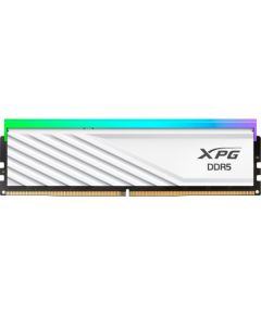 ADATA DDR5 - 8GB - 5600 - CL - 46 (1x 8 GB), single RAM (white, AX5U5600C468G-SLABRWH, XPG Lancer Blade RGB, INTEL XMP, AMD EXPO) RAM Operatīvā atmiņa