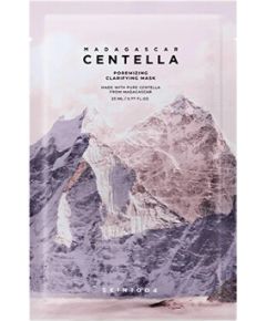 Skin1004 Madagascar Centella Poremizing Clarifyng Mask - Hloubkově čisticí plátýnková maska 23ml Духи и косметика