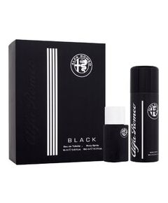 Alfa Romeo Black Gift Set EDT 15 ml and Body Spray 150 ml 15ml Парфюмерные наборы