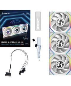 CASE FAN 120MM/G99.12SLLCD1W3W.00 LIAN LI Korpusu dzesēšana