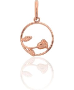 Zelta kulons #1301156(Au-R), Sarkanais Zelts 585°, 0.38 gr. Sieviešu