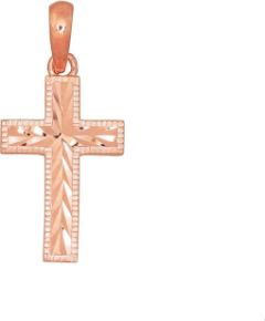 Золотой кулон #1300656(Au-R), Красное Золото 585°, 0.43 гр. Krustiņi un ikonas