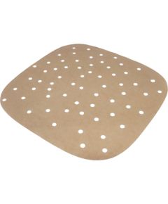 Guardini Kvadrātveida papīra formiņas perforētas 100 gab. Air Fryer 21,7x21,7cm Konditorejas piederumi