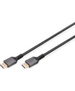 Digitus Connection Cable DB-340201-020-S DisplayPort to DisplayPort Data USB kabeļi