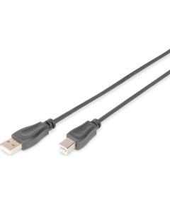 Digitus USB 2.0 Connection Cable AK-300105-030-S Data USB kabeļi