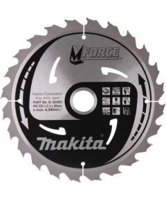 Griešanas disks kokam Makita B-32063; 235 mm Zāģripas