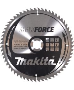 Griešanas disks kokam Makita B-32409; 270 mm Zāģripas