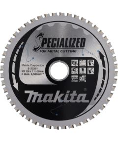 Griešanas disks metālam Makita E-23391; 136 mm Zāģripas