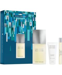 Issey Miyake L´Eau D´Issey Pour Homme Dárková sada EDT 125 ml, miniaturka EDT 10 ml a sprchový gel 50 ml 125ml Парфюмерные наборы