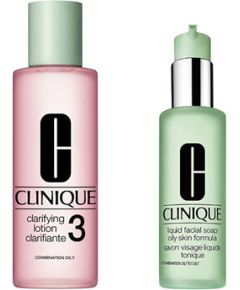 Clinique Cleansing + Exfoliation Kit - Dárková sada Духи и косметика