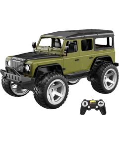 RC remote control car 1:14 Double Eagle (darkgreen) Land Rover Defender E362-003 Radio vadāmās rotaļlietas (RC)