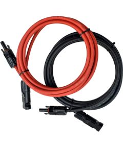Ecoflow Set 2x Extension cable for solar panels APV MC4 2m Spēkstaciju piederumu