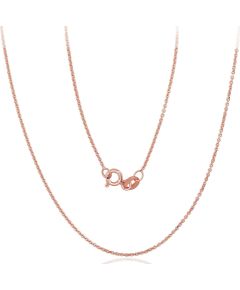 Zelta ķēdīte Enkurs 1 mm #1400055(Au-R), Sarkanais Zelts 585°, garums: 47 cm, 1.74 gr. Ķēdītes