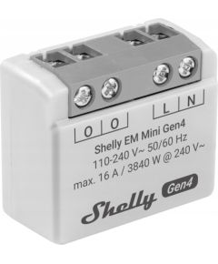 Inteligentny sterownik do pomiaru zużycia energii WiFi Shelly EM Mini Gen4 Gudrā māja
