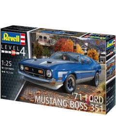 Revell Model plastikowy samochód 71 ford mustang boss 351 1/25 Фигурки и герои