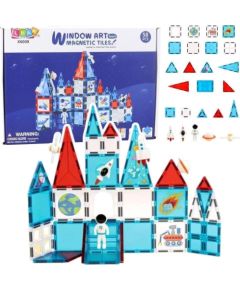 LeanToys Klocki konstrukcyjne magnetyczne 58el Конструкторы