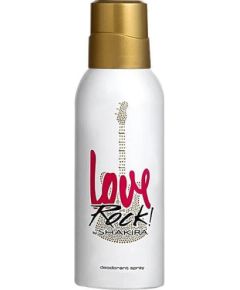 Shakira, Love Rock, Floral, Deodorant Spray, Unisex, 150 ml Unisex Духи унисекс