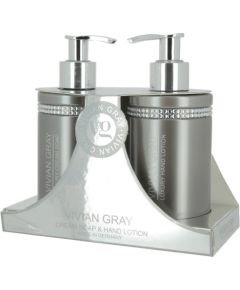 Vivian Gray Zestaw Kosmetyków Grey Crystals Mydło + Krem Do Rąk 250ml Smaržas - NESAKĀRTOTS