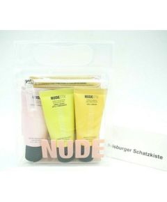 Nudestix 3-Step Citrus Renew Set Nudestix: Lemon-Aid Detox & Glow, Paraben-Free, Anti-Dullnes, Peeling Lotion, 20 ml + Nudeskin Citrus-C, Moisturizing, Cream Mask, For Face, 20 ml + Nudeskin, Citrus, Cleansing Balm, For Face, 20 ml For Women Парфюмерные наборы