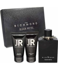 John Richmond Set John Richmond: Black Metal, Natural, Cleansing, Shower Gel, 50 ml + Black Metal, Body Lotion, 50 ml + Black Metal, Eau De Parfum, For Men, 100 ml For Men Духи и косметика