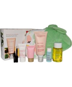 Clarins Clarins Set (Body Partner 175 ml+ Tonic Treatment Oil 100 ml+ Body Scrub 30 ml+ Energizing Emulsion 30 ml+ Day Cream 15 ml+ Mascara 3 ml) Духи и косметика