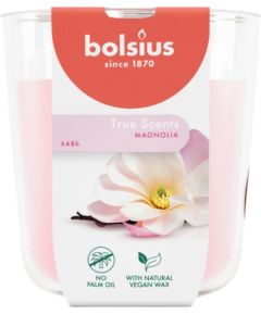 Bolsius Svece arom. stikla gl. True Scents Ø97x85mm magnolia Sveces un svečturi