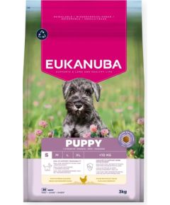 EUKANUBA Puppy Small Rich in chicken - dry dog food - 3kg Suņu barība