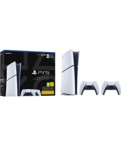 Sony Playstation 5 Slim Digital 825 GB Wi-Fi Black, White Игровые приставки