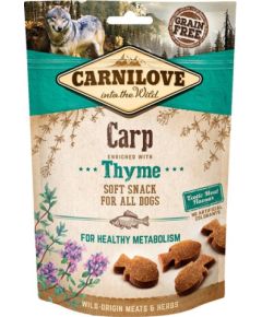 CARNILOVE Soft Carp+Thyme dog treat - 200 g Suņu barība