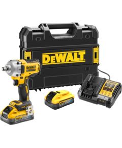 Triecienatslēga DeWalt DCF891H2T-QW; 18 V; 1/2''; 2x5,0 Ah akum. Trieciena uzgriežņu pistoles ar akumulatoru