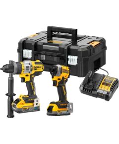 Instrumentu komplekts DeWalt DCK2052H1E1T-QW (DCD999 + DCF850); 18 V; 1x1,7/5,0 Ah akum. Наборы электроинструментов