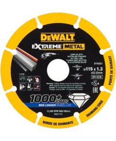 Dimanta griešanas disks DeWalt DT40251-QZ; 115x22,23x1,3 mm Dažādi diski