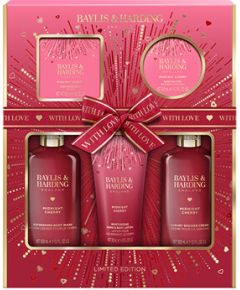 Baylis & Harding Midnight Cherry Bath Care Set - Dárková sada Духи и косметика