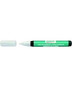 STANGER chalk MARKER 3-5mm, white, 1 pcs. 620000-1 Jaunumi - Birojam