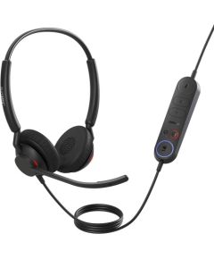 Jabra Engage 40 MS Stereo Inline Link Wired Headset, USB-A, Black Jaunumi - Audio-Video