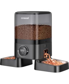 Double Intelligent Feed Dispenser 5L Oneisall PF10 Viedās iekārtas un piederumi