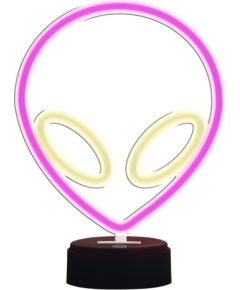 Manta SNL86PK Style Neon Lights UFO Pink Dekoratīvais apgaismojums 