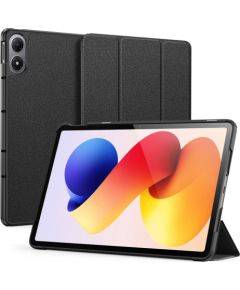 Dux Ducis Xiaomi  Redmi Pad 2 Pro Domo Series Tri-fold Stand PU Leather Tablet Cover Black Сумки, чехлы для планшетников