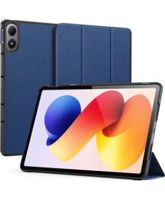 Dux Ducis Xiaomi  Redmi Pad 2 Pro Domo Series Tri-fold Stand PU Leather Tablet Cover Blue Сумки, чехлы для планшетников