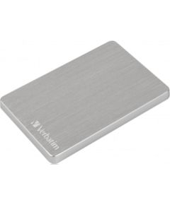 Ārējais disks Verbatim Store n Go Slim USB3.2 1TB Silver Внешние жесткие диски
