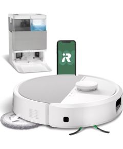 iRobot Roomba Plus 505 Combo Robot + AutoWash Dock White Jaunumi Sadz. tehnika