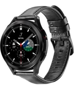 Strap Dux Ducis Business Series For Smartwatches 22mm Black Smart-Watch aksesuāri