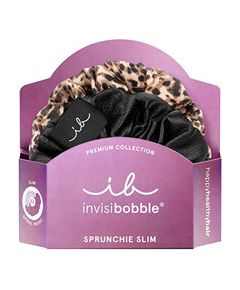 Invisibobble Sprunchie Slim Premium Leo is the New Black - Gumička do vlasů ( 2 ks ) Matu kopšana