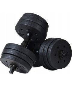 Funfit Hantle Bitumiczne 20 kg Zestaw 2x10 kg Jaunumi - Sports