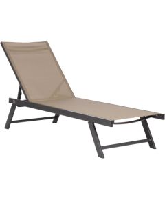 Sauļošanās krēsls ARIO bēšs Dārza krēsli