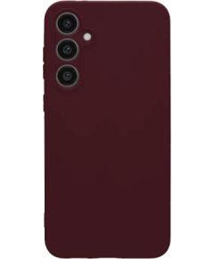 Connect Samsung  Galaxy A55 5G Premium Quality Soft Touch Silicone Case Plum Neoriģinālie Maciņi