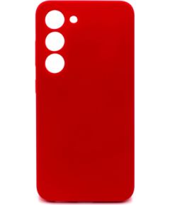 Evelatus Samsung  Galaxy S23 Premium Soft Touch Silicone Case Red Neoriģinālie Maciņi